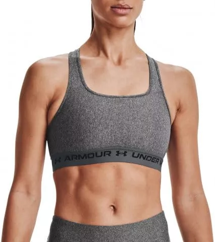 UA Crossback Mid Heather Bra