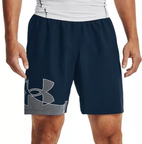 UA Woven Graphic Short-NVY