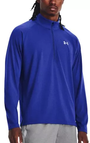 UA STREAKER HALF ZIP-BLU