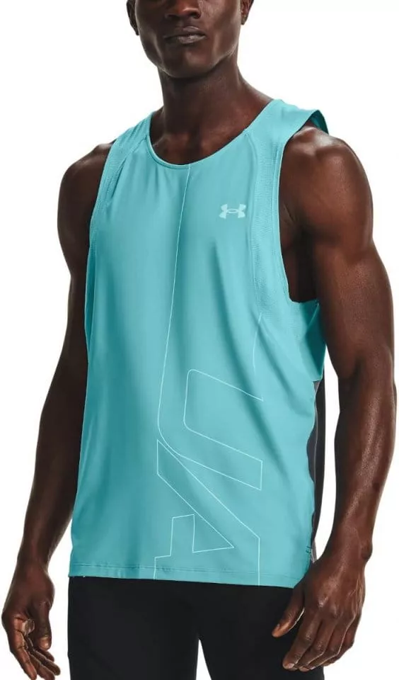 Majica bez rukava Under Armour UA IsoChill Run 200 Vent SL-BLU