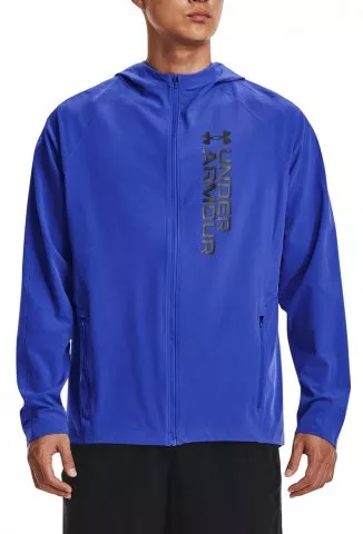 UA OUTRUN THE STORM JACKET-BLU