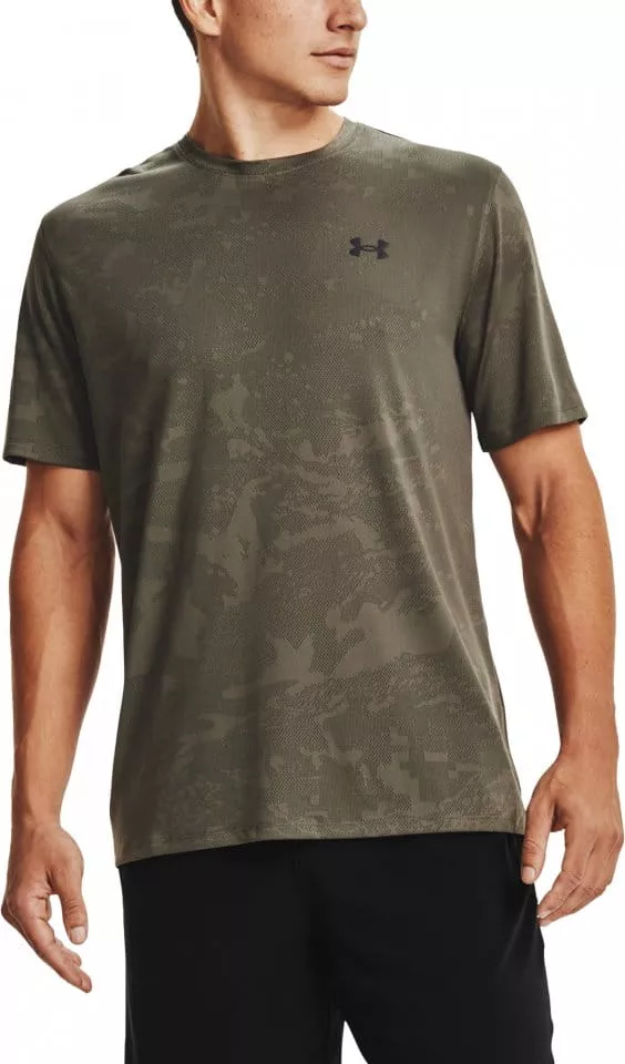 Majica Under Armour UA Training Vent Camo SS-GRN