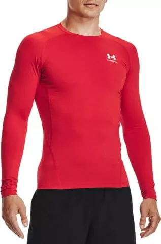 UA HG Armour Comp LS-RED