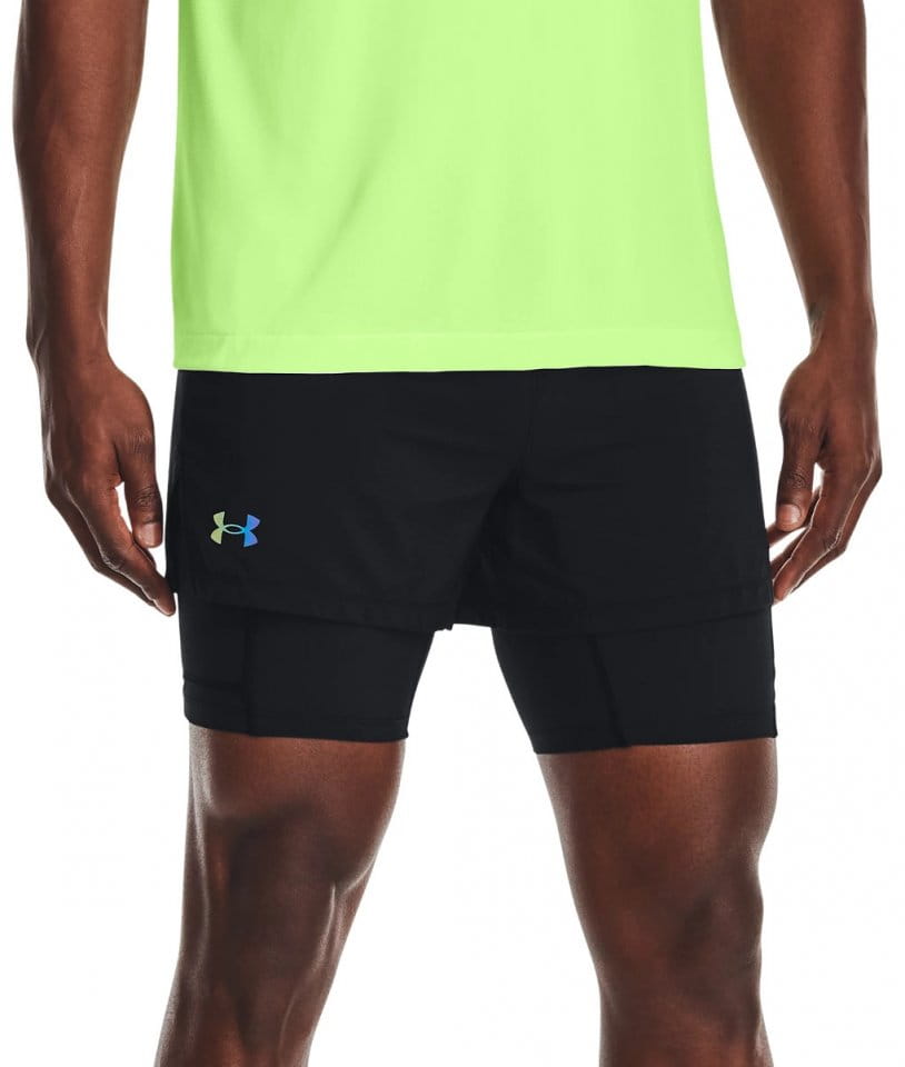 Shortsit sisähousuilla Under Armour UA RUSH Run 2N1 Short