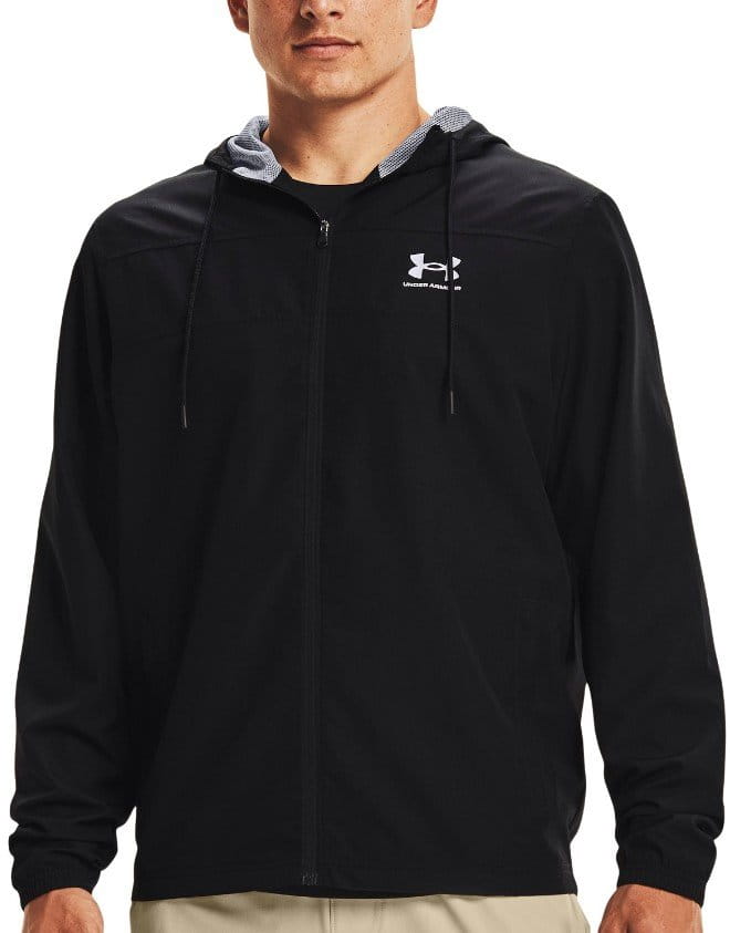 Kapuzenjacke Under Armour UA SPORTSTYLE WINDBREAKER-BLK