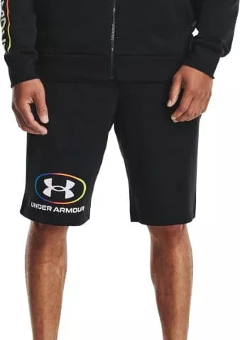 UA RIVAL FLC LOCKERTAG SHORT-BLK