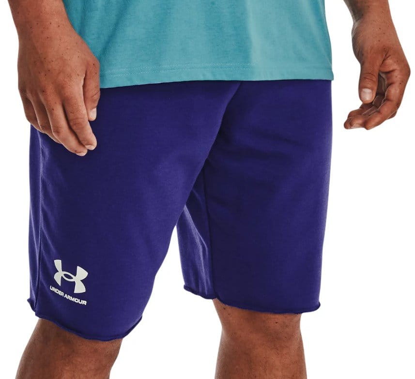 Calções Under Armour UA RIVAL TERRY SHORT-BLU