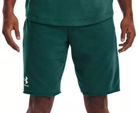 UA RIVAL TERRY SHORT-GRN