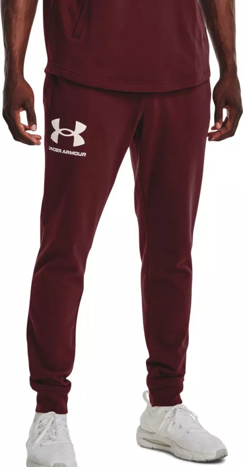 Nohavice Under Armour UA RIVAL TERRY JOGGER-RED