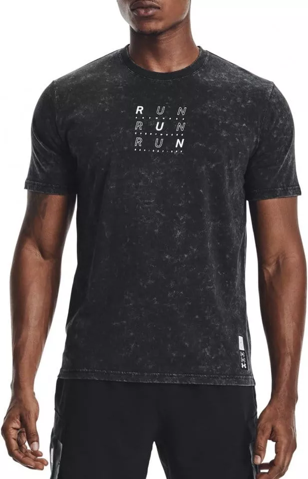 Majica Under Armour UA Run Anywhere SS-BLK