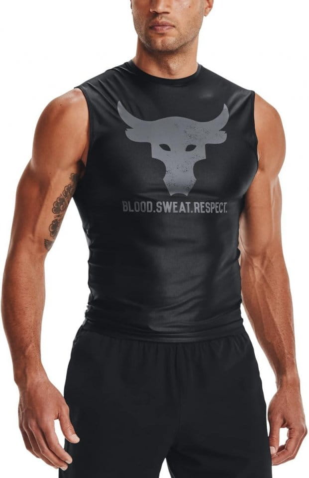 Singlet Under Armour UA Pjt Rock HG IsoChill SL-BLK
