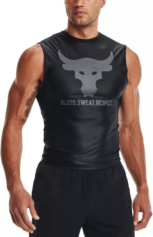Singlet Under Armour UA Pjt Rock HG IsoChill SL-BLK