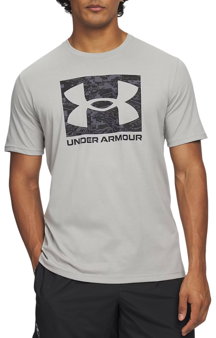 Under Armour ABC Camo Boxed Logo T-shirt, L, Grijs