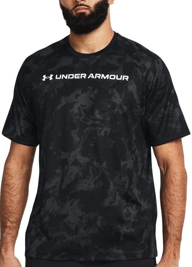T-shirt Under Armour UA TECH ABC CAMO SS-BLK