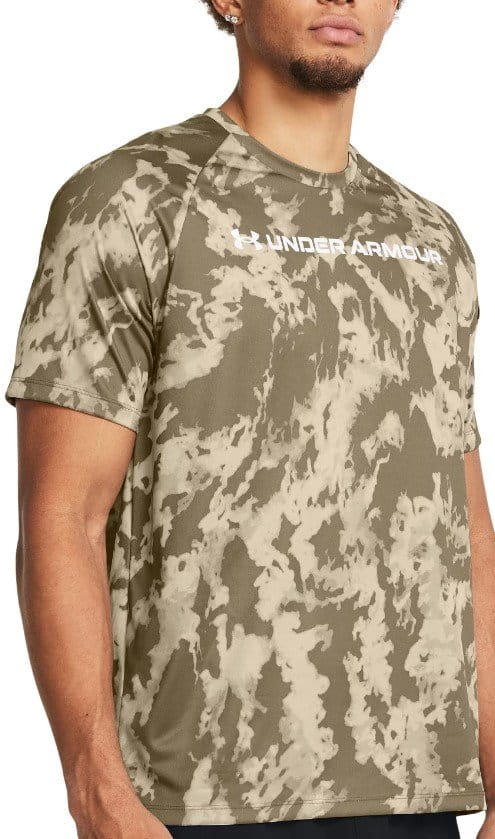 T-Shirt Under Armour UA TECH ABC CAMO SS-BRN