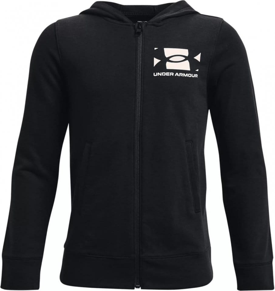Hoodie Under Armour UA RIVAL TERRY FZ HOODIE-BLK