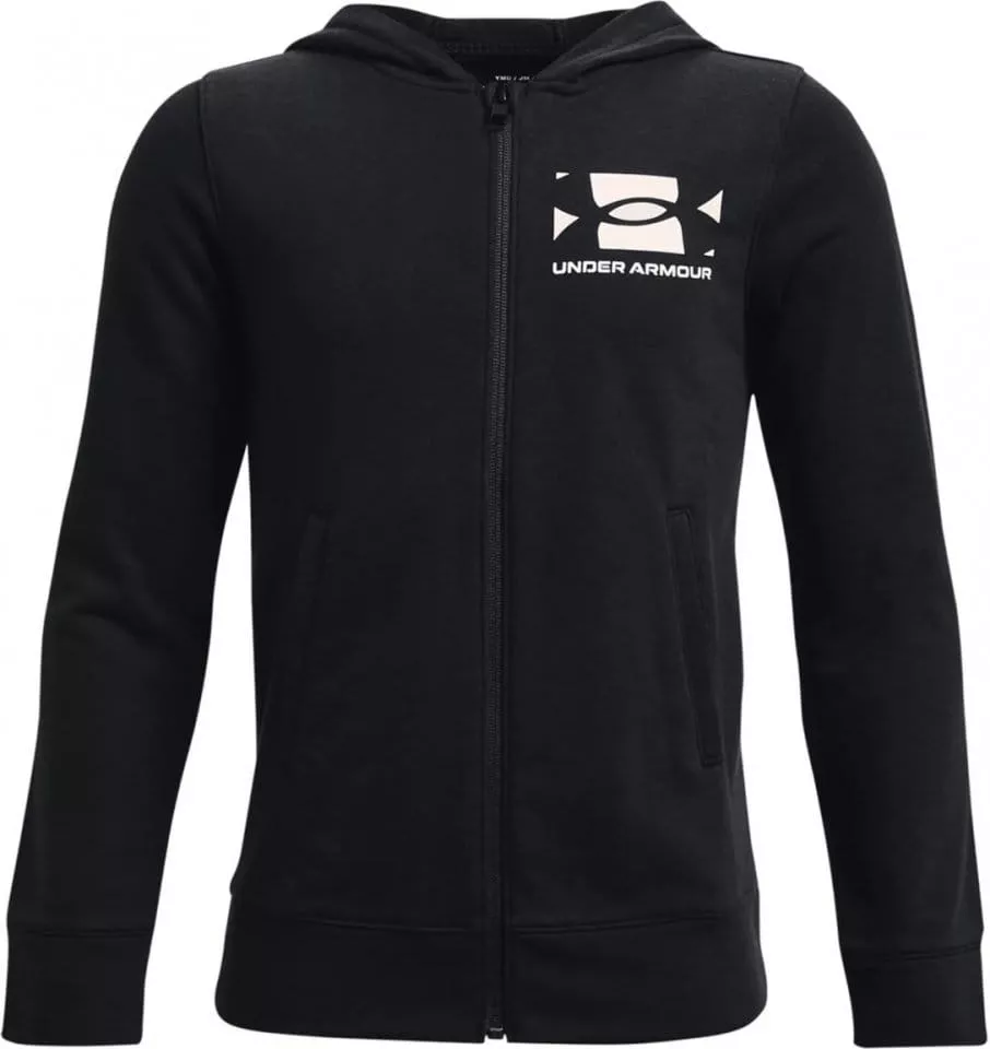 Hoodie Under Armour UA RIVAL TERRY FZ HOODIE-BLK
