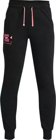 UA RIVAL TERRY PANTS-BLK