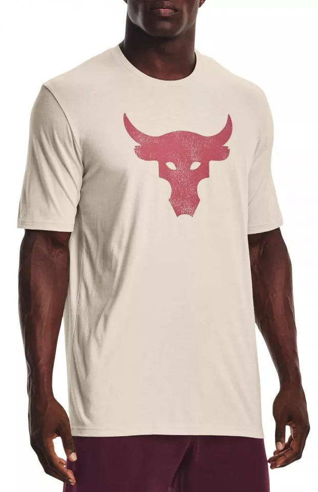 T-Shirt Under Armour UA PJT ROCK BRAHMA BULL SS-WHT