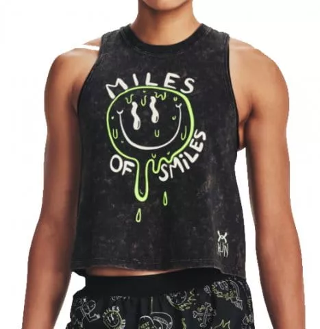 UA Run Ur Face Off Tank-BLK
