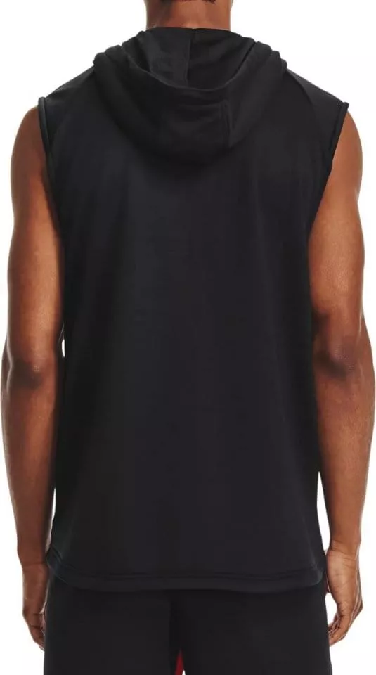 Pánská basketballová mikina s kapucí a bez rukávů Under Armour