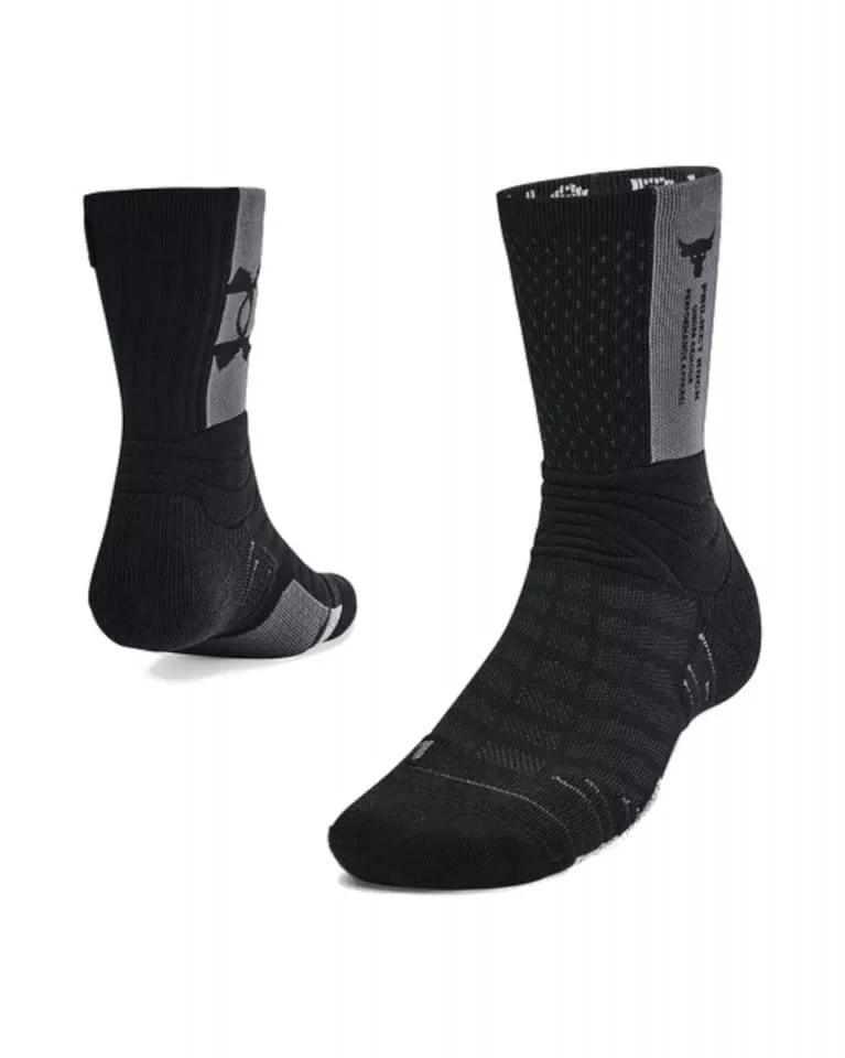 Socks Under Armour UA Project Rock Playmaker-BLK