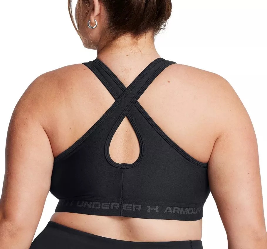 Podprsenka Under Armour UA Crossback Mid Bra&-BLK