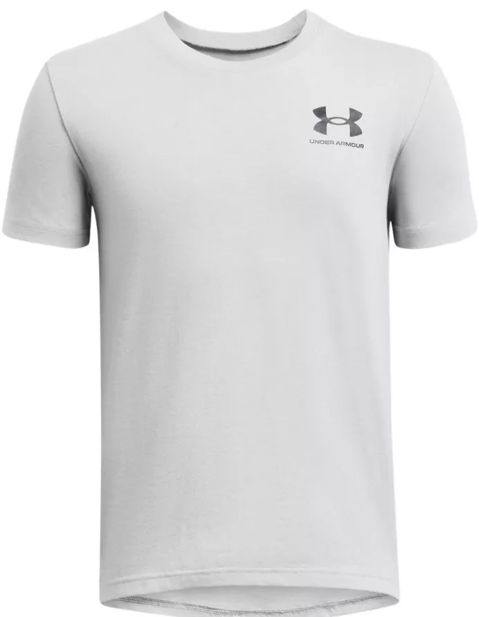 T-Shirt Under Armour UA B SPORTSTYLE LEFT CHEST SS-GRY