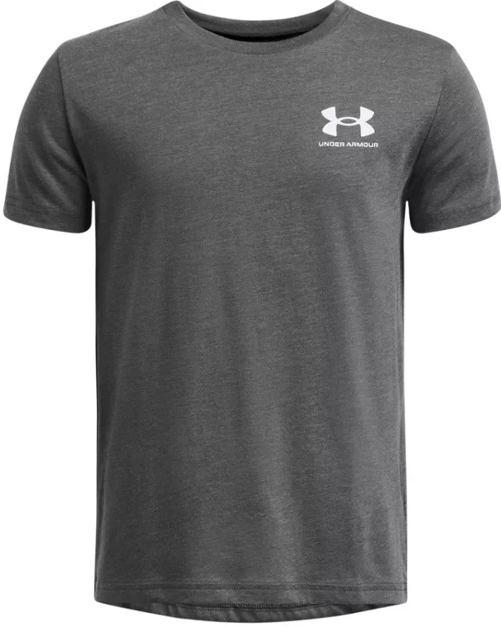 Tee-shirt Under Armour UA B SPORTSTYLE LEFT CHEST SS-GRY