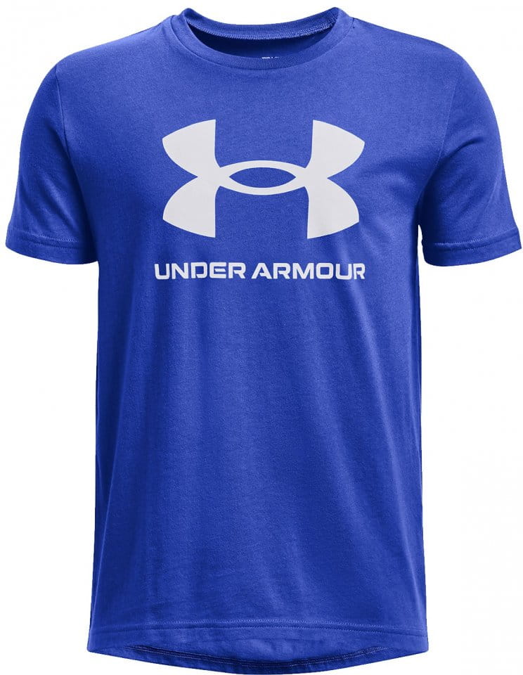 Tricou Under Armour UA SPORTSTYLE LOGO SS-BLU