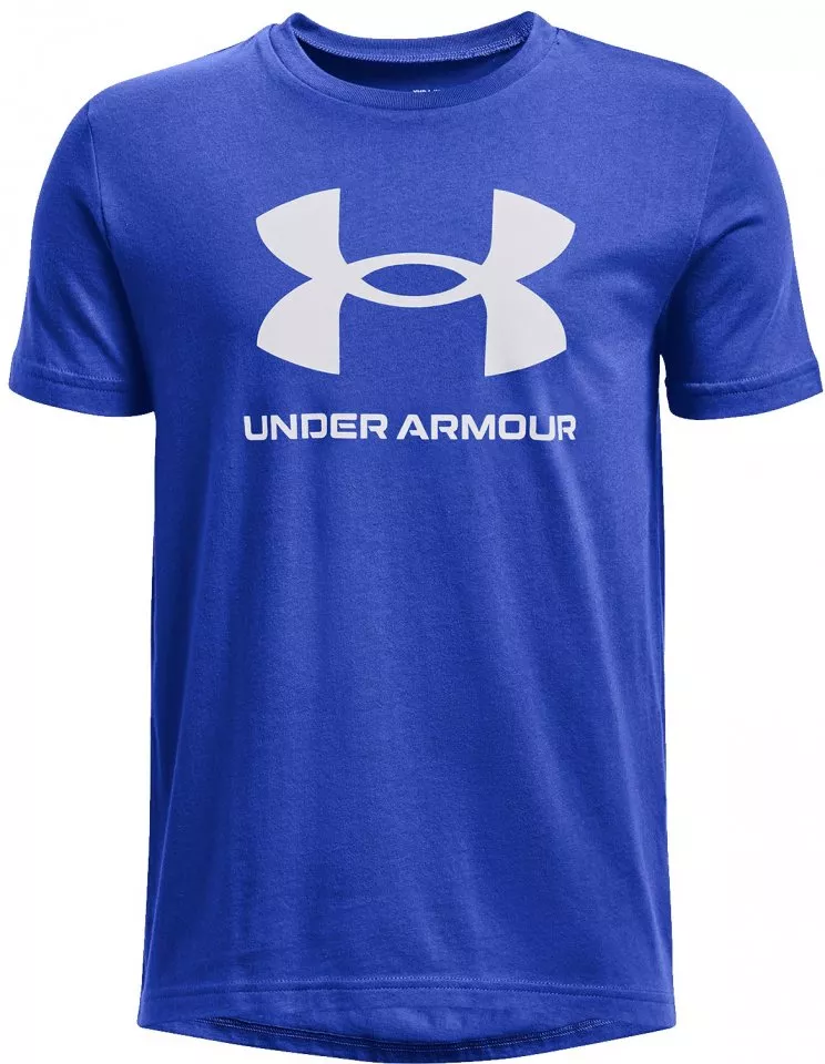 Tricou Under Armour UA SPORTSTYLE LOGO SS-BLU