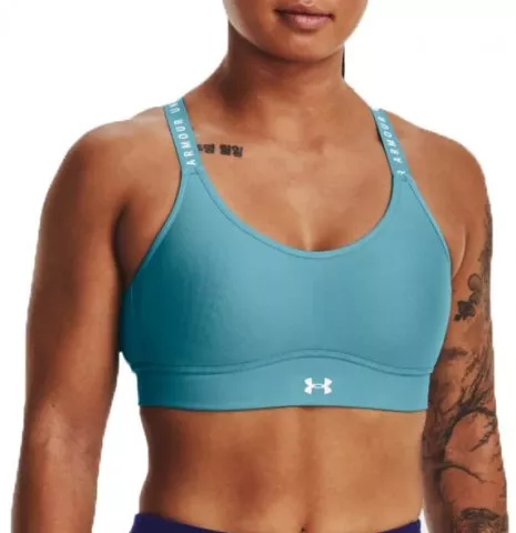 Bra Under Armour UA Infinity High Print Bra-BLU