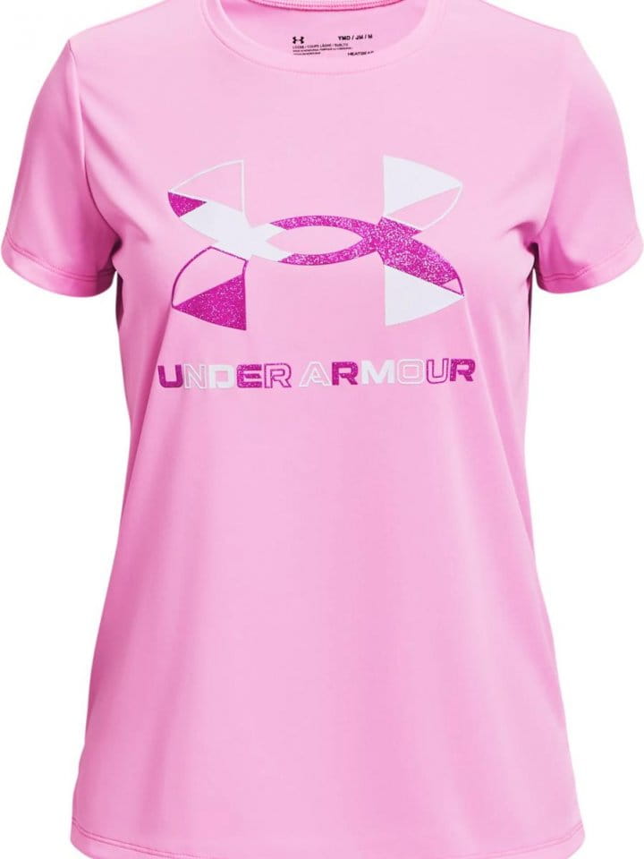 T-shirt Under Armour Tech Graphic Big Logo SS-PNK