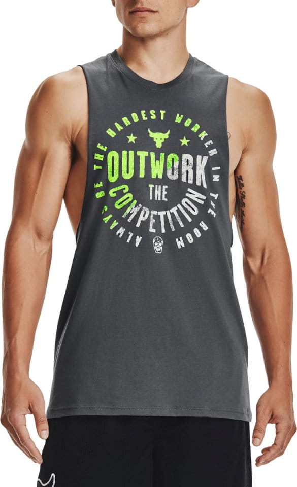 Singlet Under Armour UA Project Rock Outwork Tank