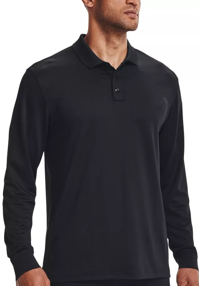 Under Armour Tac Performance Polo LS 2.0-BLK