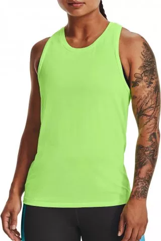 UA Seamless Run Tank-GRN