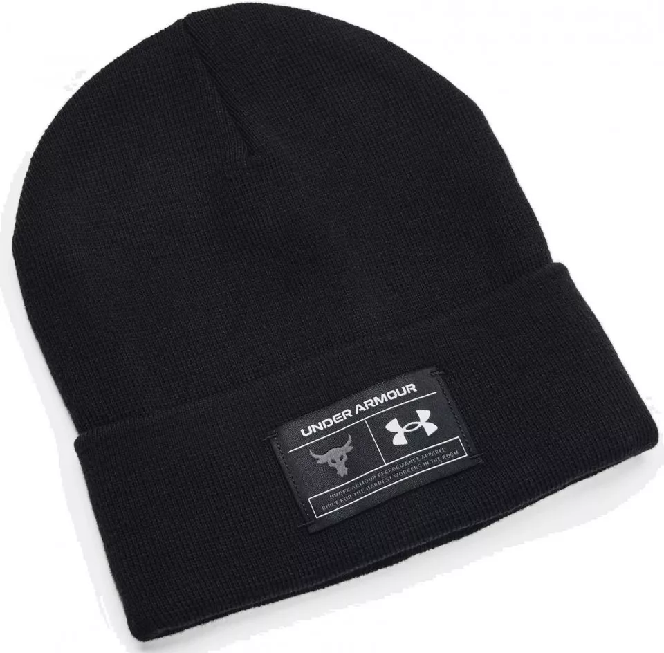 Hat Under Armour UA Project Rock Cuff Beanie BLK Top4Fitness