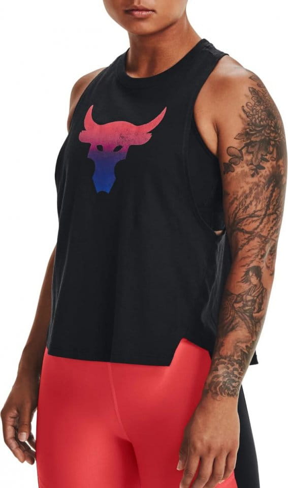 Maiou Under Armour UA Project Rock Bull Tank-BLK