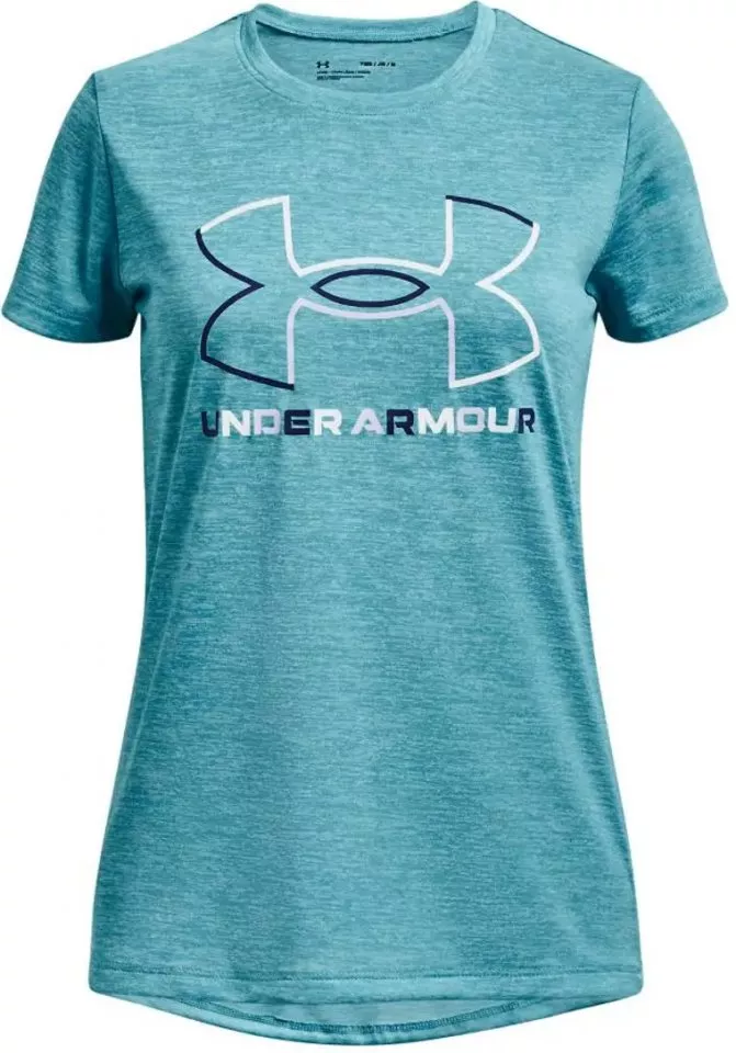 Tee-shirt Under Armour Tech BL Twist SS-BLU