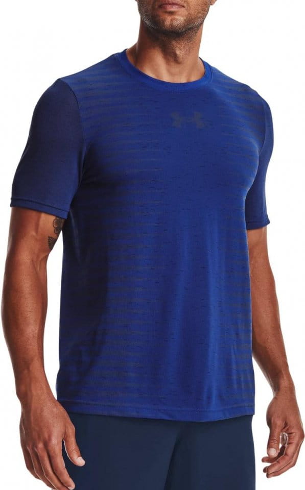 Under Armour UA Seamless Wordmark SS-BLU Rövid ujjú póló