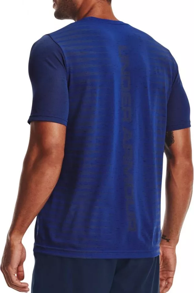 Under Armour UA Seamless Wordmark SS-BLU Rövid ujjú póló