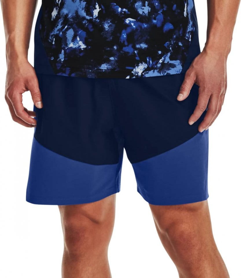 Sorturi Under Armour UA Knit Woven Hybrid Shorts-NVY