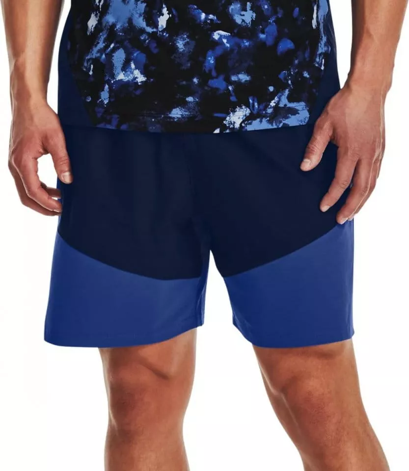 Sorturi Under Armour UA Knit Woven Hybrid Shorts-NVY