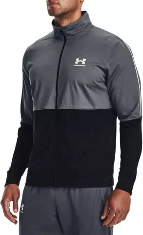 UA PIQUE TRACK JACKET-GRY