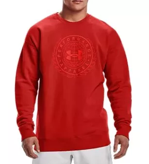 UA Rival Fleece Logo HD-GRY