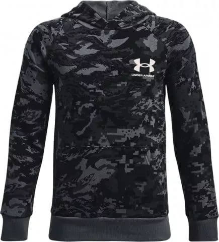 UA Rival Flc ABC Camo Hoodie-GRY