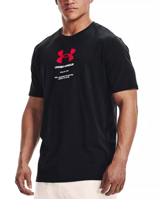Koszulka Under Armour UA ENGINEERED SYMBOL SS-BLK