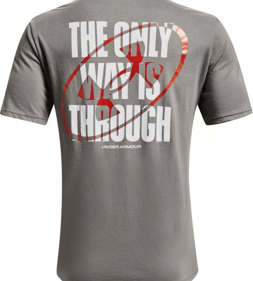 T-shirt Under Armour UA ONLY WAY IS THROUGH SS-GRY