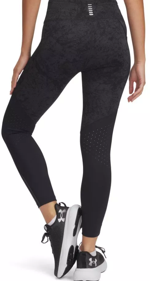 Leggings Under Armour UA Launch Ankle Print Tights-BLK