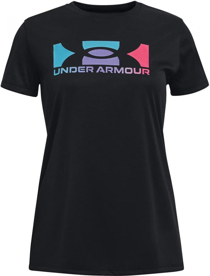 T-shirt Under Armour Tech Solid SQR BL SSC-BLK